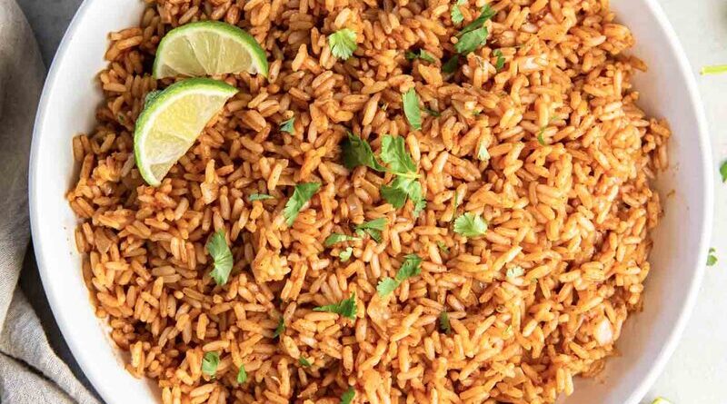 Mexican Rice in Rice Cooker