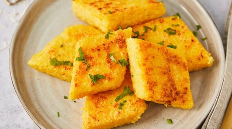 Polenta-Cakes