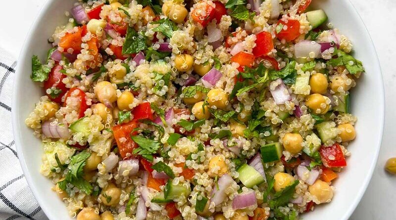 Quinoa-Chickpea-Salad