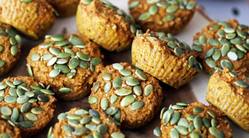 healthy pumpkin muffins