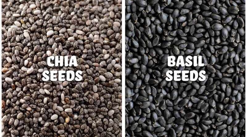 Basil seeds vs chia seeds