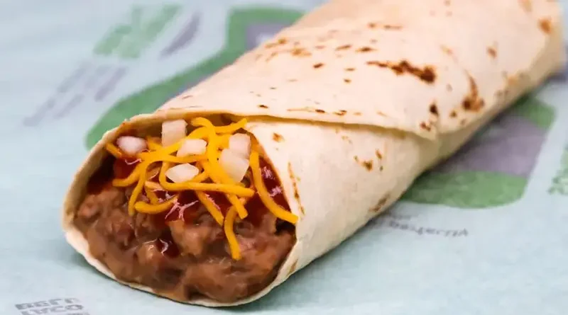 Taco Bell Bean Burrito Nutrition