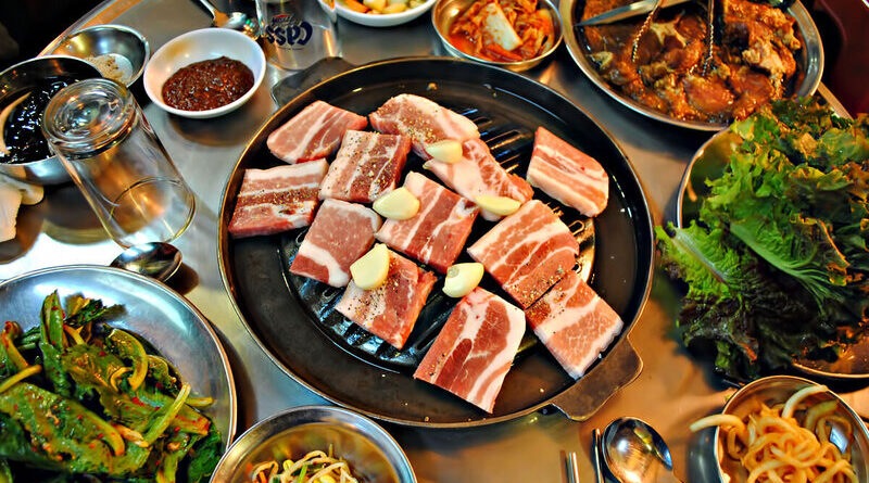 Korean BBQ in Boston