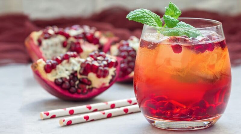 Pomegranate Juice Cocktails