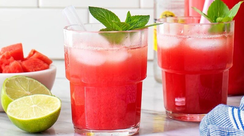 Watermelon Juice Cocktail