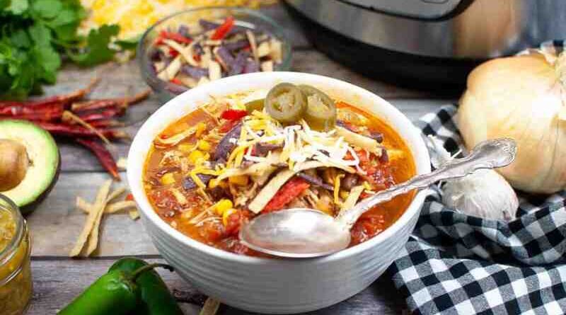 Instant Pot Tortilla Soup