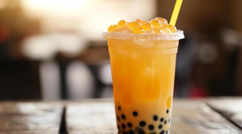 Mango Bubble Tea