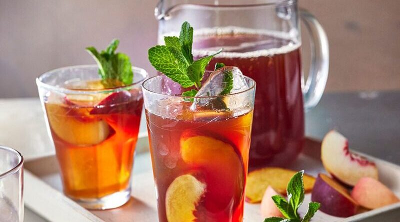 Iced-Ginger-Peach-Tea