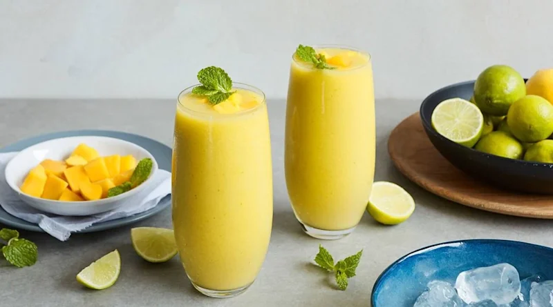 Mango Green Tea Smoothie