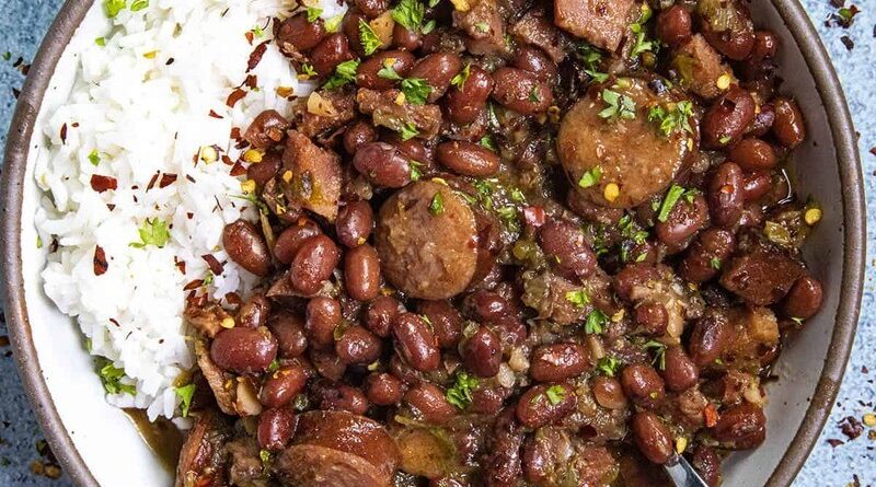 Sausage-Beans-and-Rice