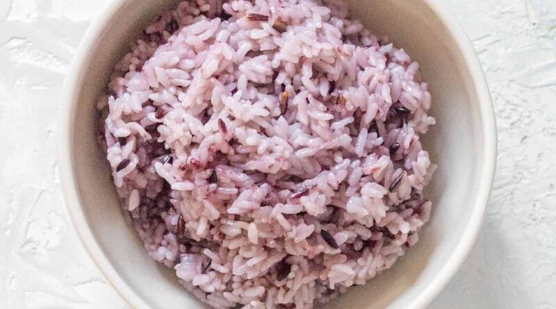 Korean Purple Rice