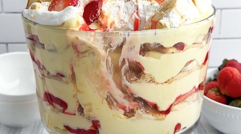 Strawberry Banana Pudding