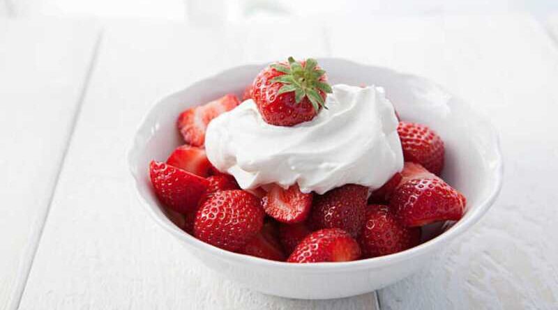 Strawberries and Cream