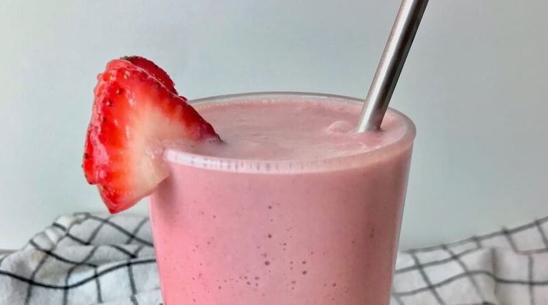 Vegan Strawberry Milk