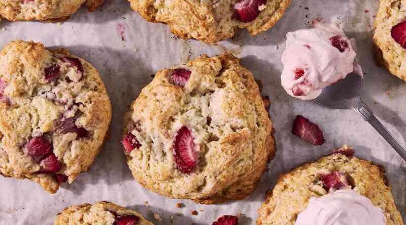 Strawberry Biscuits