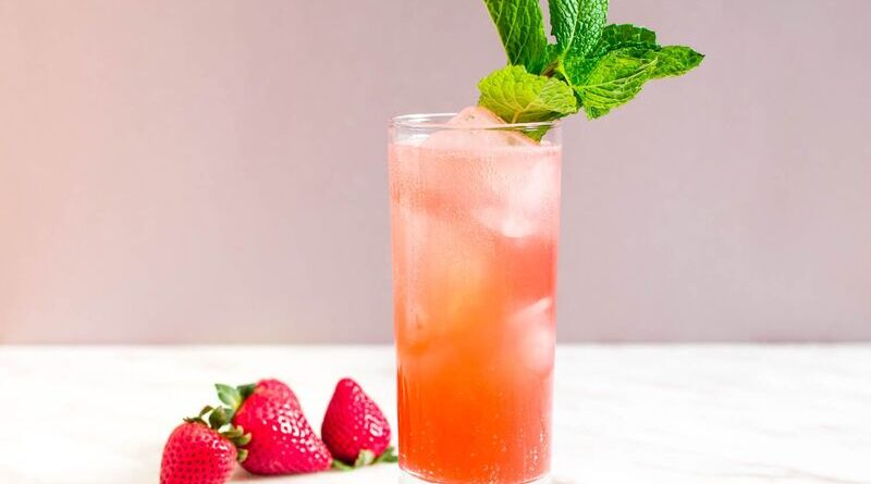 Mint-Strawberry-Lemonade