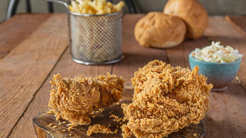 carbs in fried chicken