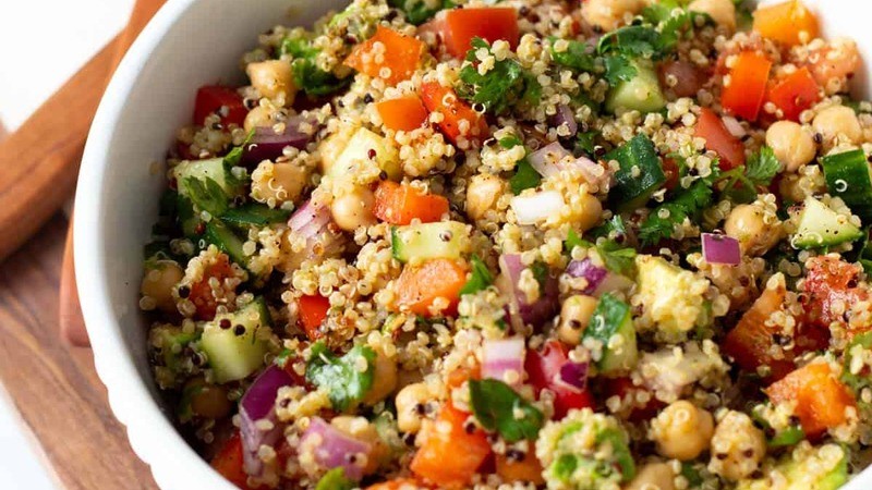 Quinoa-Chickpea-Salad