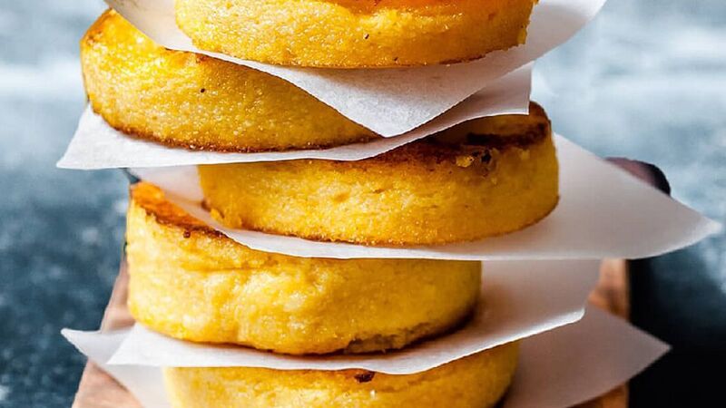 Polenta-Cakes